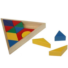Wooden Triangle Blocks Board Toy